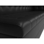 Кухонный диван Бриз с углом Черный