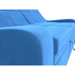 Прямой диван Медиус Голубой