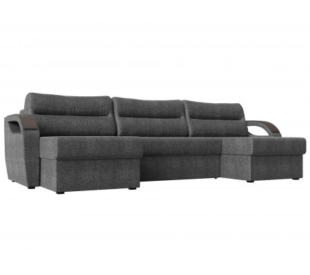 П-образный диван Форсайт, Рогожка, Модель 100828