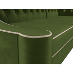 Угловой диван Бронкс Зеленый