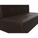Прямой диван Зиммер, Экокожа, модель 108564