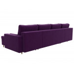 П-образный диван Белфаст Фиолетовый