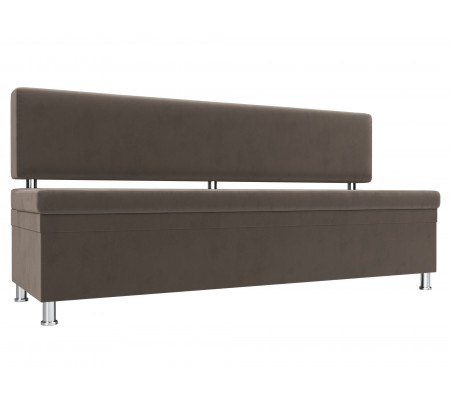 Кухонный прямой диван Стайл, Велюр, Модель 111639