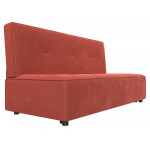 Прямой диван Зиммер, Микровельвет, модель 108554