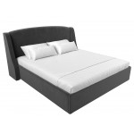 Интерьерная кровать Лотос Серый