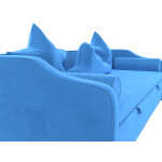 Детский диван-кровать Рико, Велюр, Модель 117375