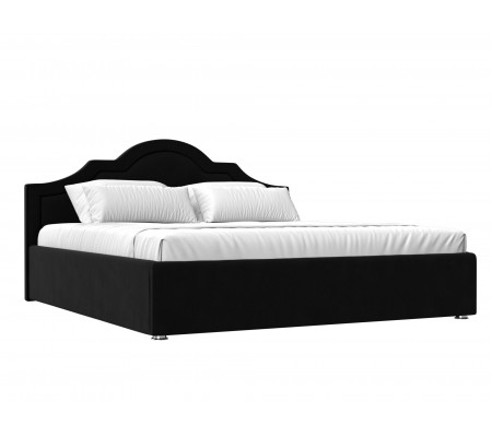 Интерьерная кровать Афина 180, Микровельвет, Модель 108294