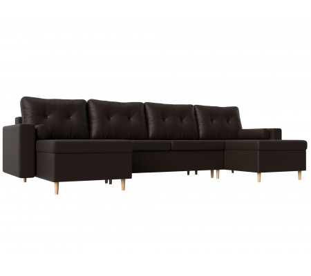 П-образный диван Белфаст, Экокожа, Модель 31564