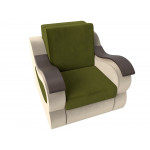 Кресло-кровать Меркурий 80 Зеленый\Бежевый