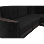 Угловой диван Белла правый угол, Велюр, Модель 117623