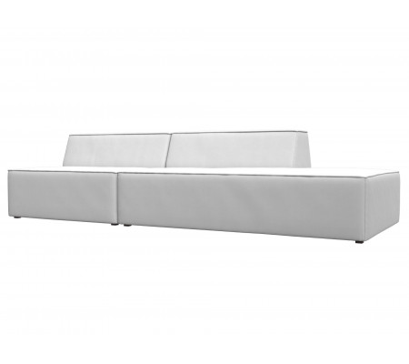 Прямой модульный диван Монс Модерн правый, Экокожа, Модель 119495