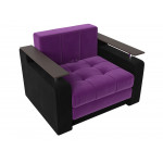 Кресло-кровать Мираж Фиолетовый\Черный