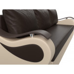 Прямой диван Меркурий лайт, Экокожа, Модель 112951
