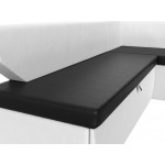 Кухонный угловой диван Омура правый угол, Экокожа, Модель 113238