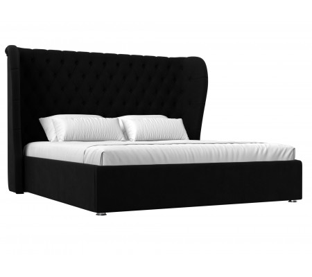 Интерьерная кровать Далия 200, Микровельвет, Модель 108370