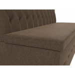 Кухонный прямой диван Вента, Рогожка, модель 108777
