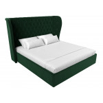 Интерьерная кровать Далия 180, Велюр, модель 108315