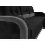 Угловой диван Марсель правый угол, Велюр, Модель 109992