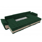 П-образный диван Нэстор, Велюр, Модель 109932