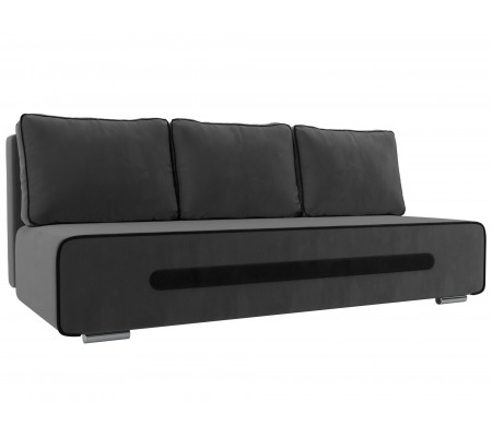 Прямой диван Приам, Велюр, Модель 107399