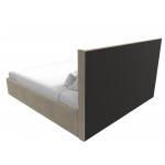 Интерьерная кровать Кариба 180, Микровельвет, модель 108327