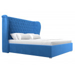 Интерьерная кровать Далия 180, Велюр, модель 108318