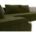 П-образный диван Николь Зеленый