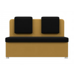 Кухонный прямой диван Маккон 2-х местный, Микровельвет, модель 109178