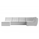 П-образный модульный диван Холидей Белый