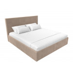 Интерьерная кровать Кариба 200, Велюр, модель 108386