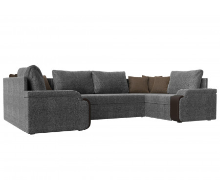 П-образный диван Николь, Рогожка, Модель 29468