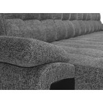 П-образный диван Нэстор, Рогожка, Экокожа, Модель 109962