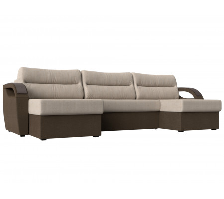 П-образный диван Форсайт, Рогожка, Модель 111741