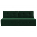 Прямой диван Лондон Зеленый
