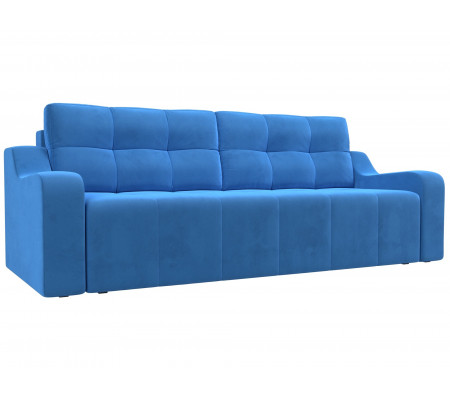 Прямой диван Итон, Велюр, Модель 108573