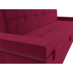 Кухонный прямой диван Деметра, Микровельвет, Модель 114232
