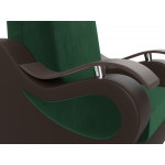 Кресло-кровать Меркурий зеленый\коричневый