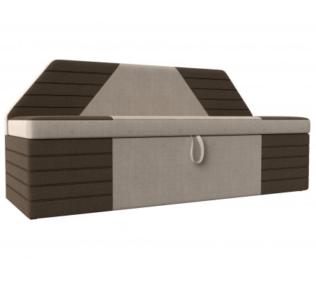 Кухонный прямой диван Дуглас, Рогожка, Модель 107432