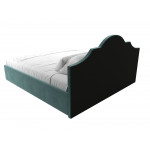 Интерьерная кровать Афина 200, Велюр, модель 108345