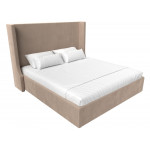 Интерьерная кровать Ларго 200, Велюр, Модель 120744
