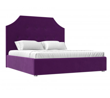 Интерьерная кровать Кантри 200, Микровельвет, Модель 120705