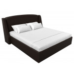 Интерьерная кровать Лотос 200, Экокожа, Модель 120796