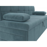 Кухонный прямой диван Лео, Велюр, Модель 120418