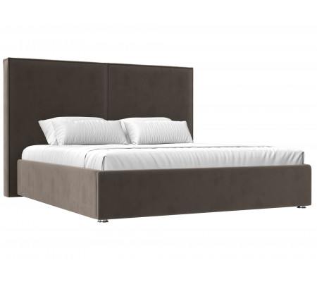 Интерьерная кровать Аура 180, Велюр, Модель 120528