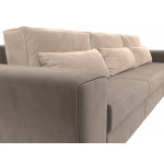 Прямой диван Лига-008 Long, Велюр, Модель 119014