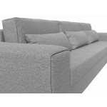 Прямой диван Лига-008 Long, Рогожка, Модель 119101