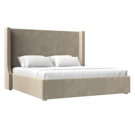 Интерьерная кровать Ларго 200, Микровельвет, Модель 120751