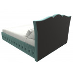 Интерьерная кровать Герда 180, Велюр, Модель 120215