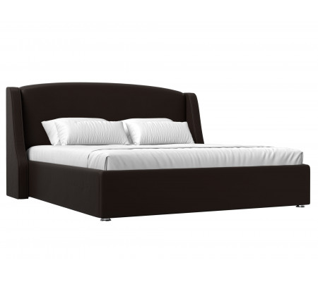 Интерьерная кровать Лотос 200, Экокожа, Модель 120796