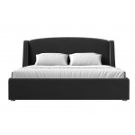 Интерьерная кровать Лотос 200, Велюр, Модель 120802